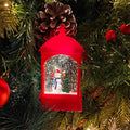 Light-Up Snowman Lantern