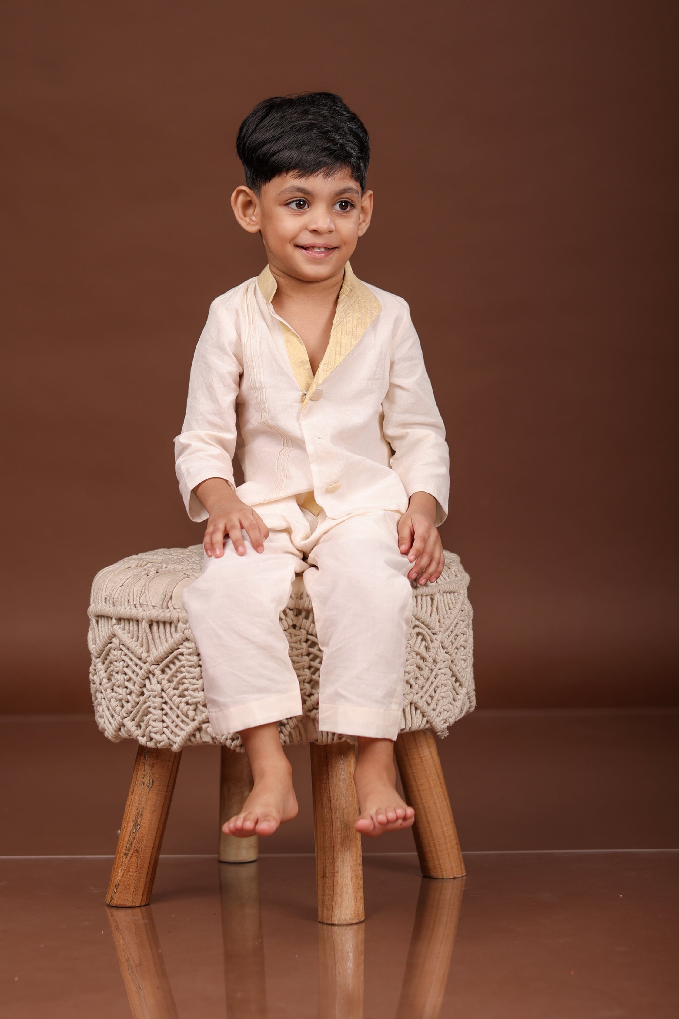 Pallav Short Kurta Set