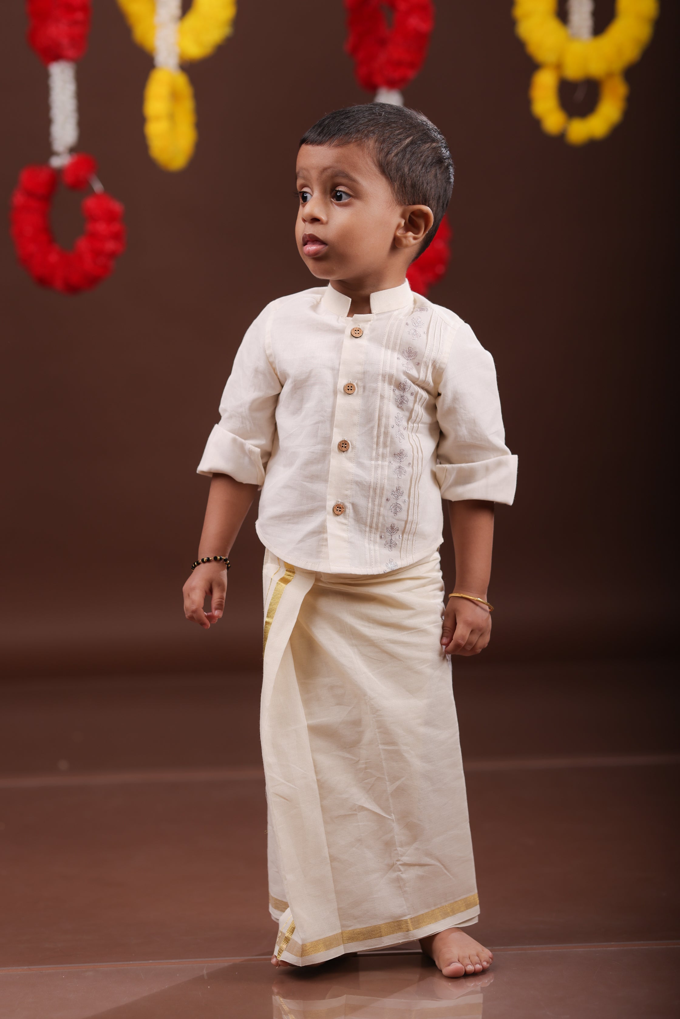 Harsh Shirt Lungi Set