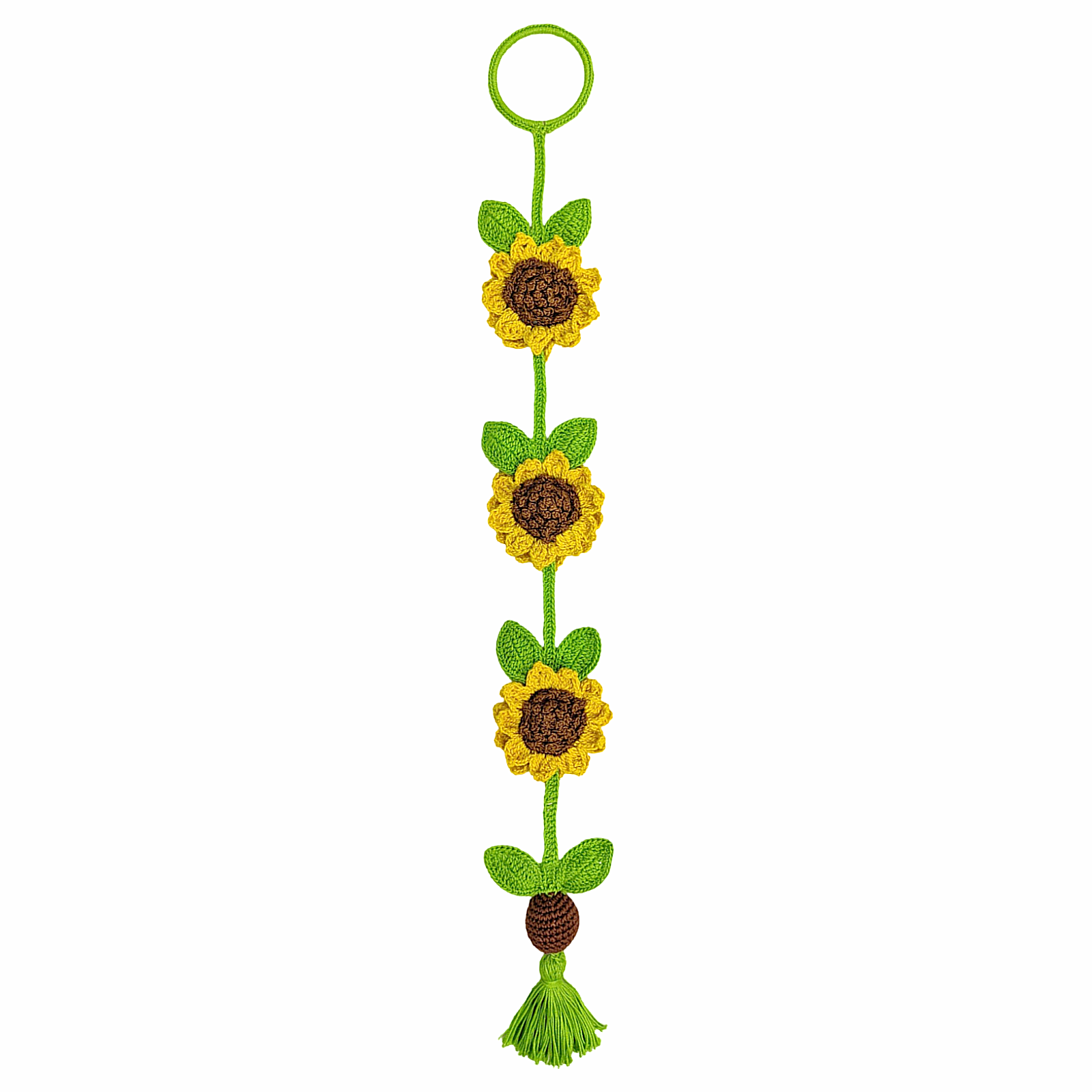 Diwali Special: Handcrafted Sunflower Crochet Hanging