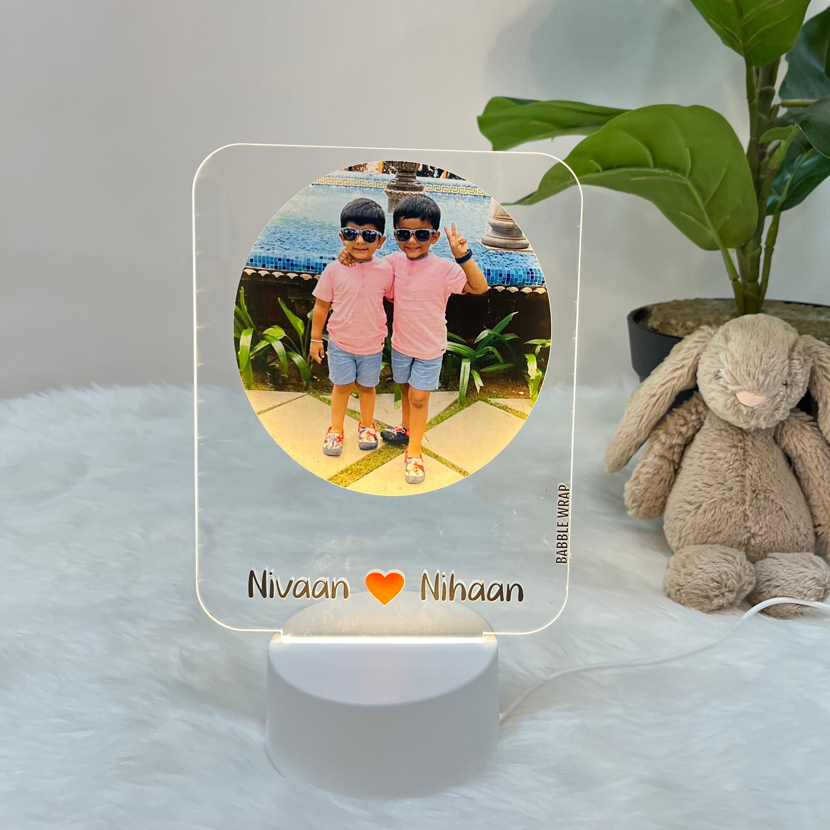 Photo Frame - Acrylic LED Night Lamp