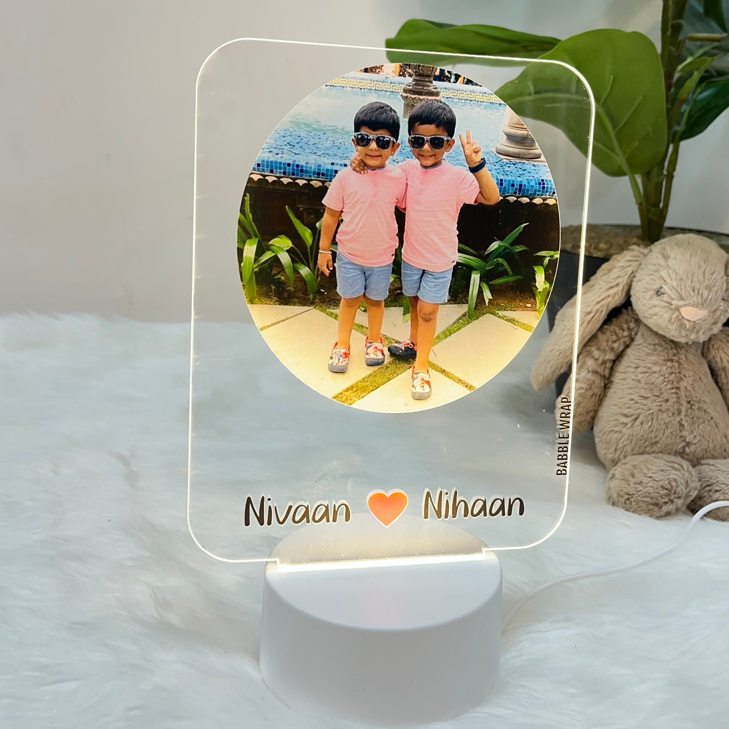 Photo Frame - Acrylic LED Night Lamp