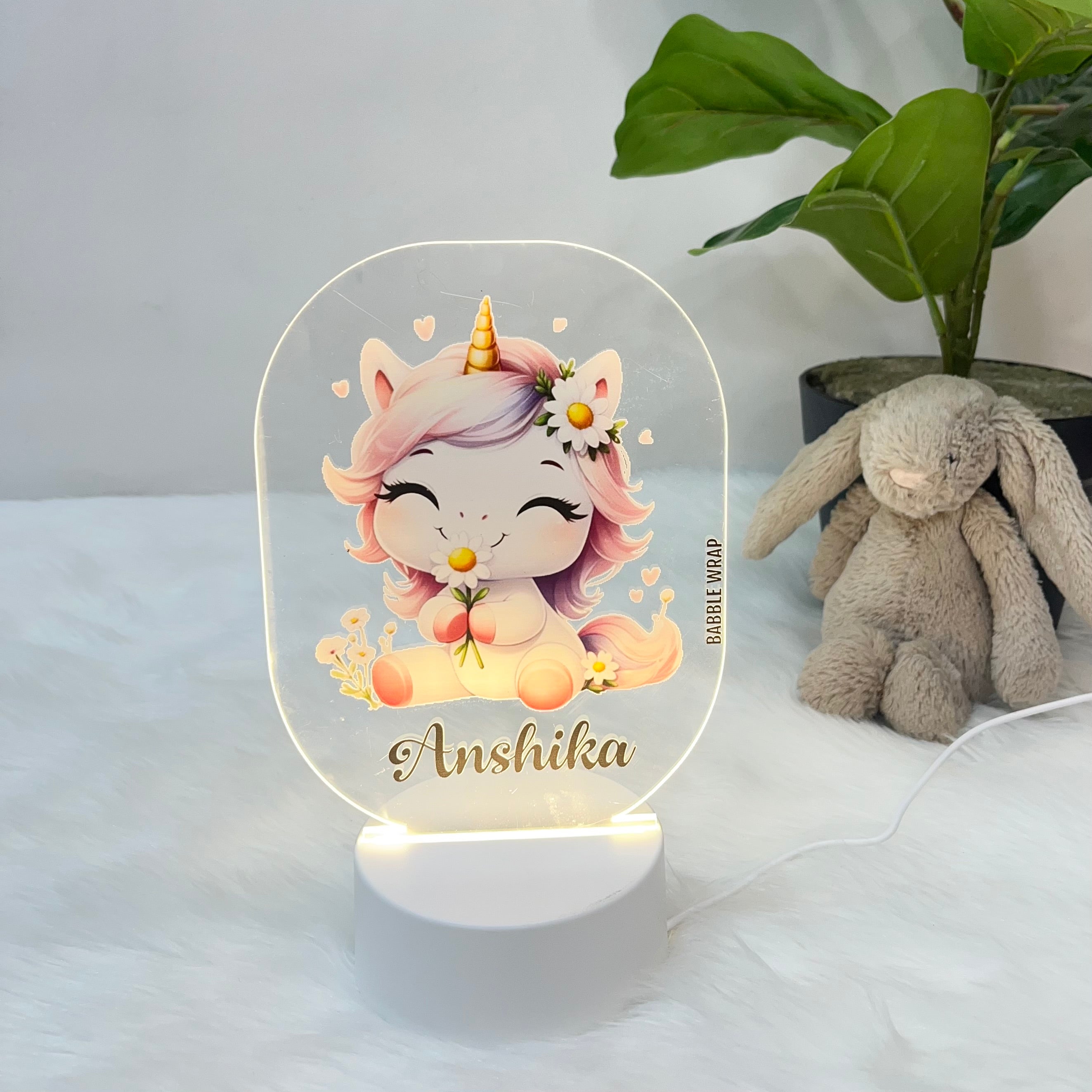 Unicorn Bliss - Acrylic LED Night Lamp