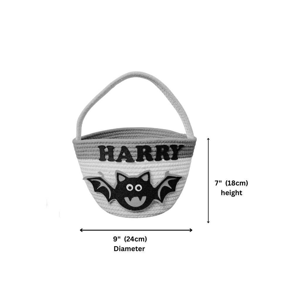 Trick-or-Treat Basket – Silly Spider