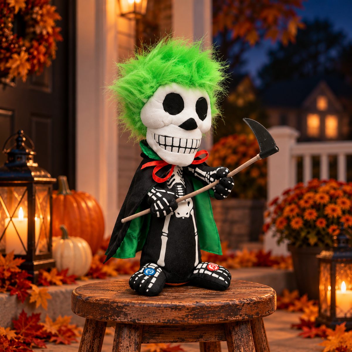 Animated Skeleton Rockstar – Grim Shredder