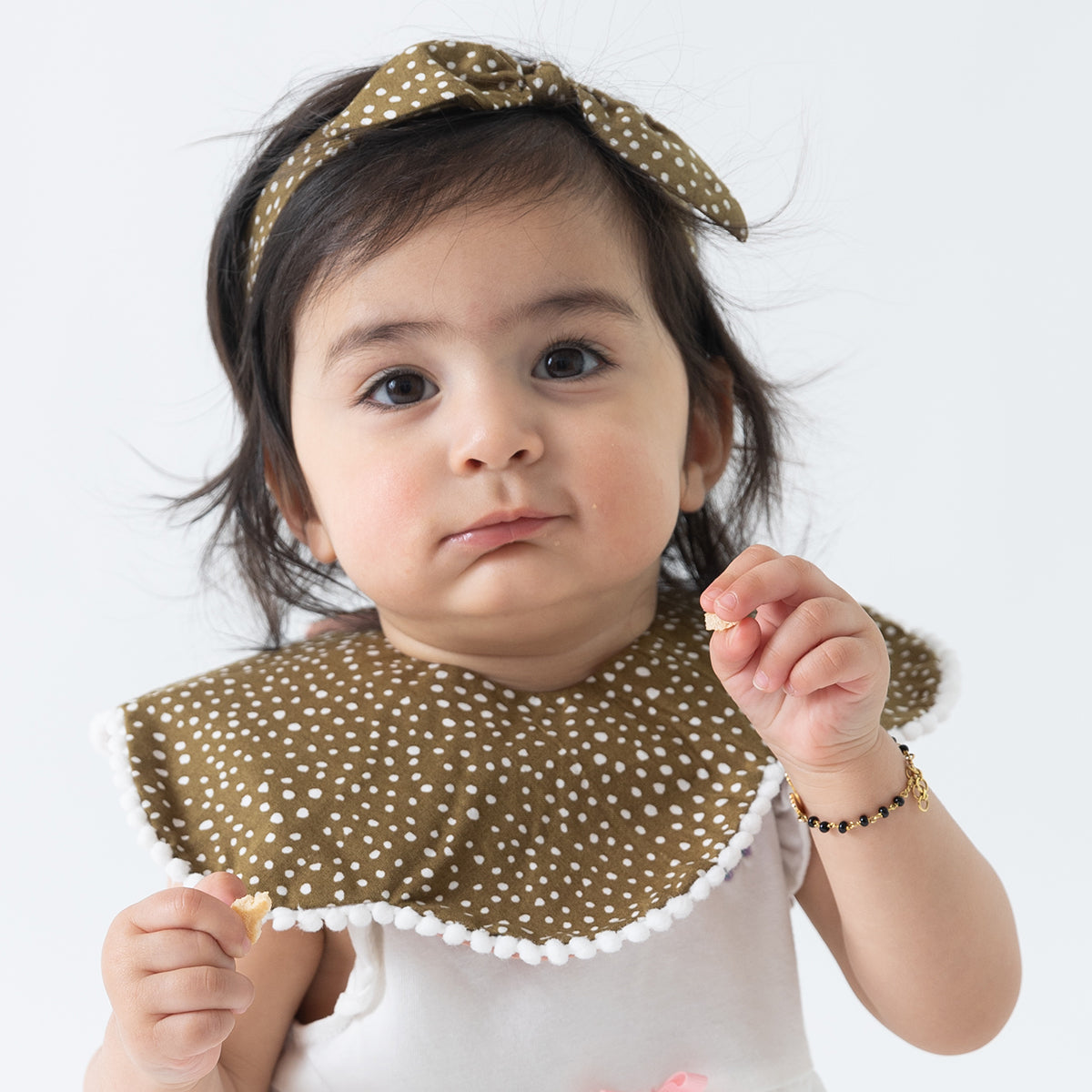 Summer Safari Bib + Bow Set - Totdot