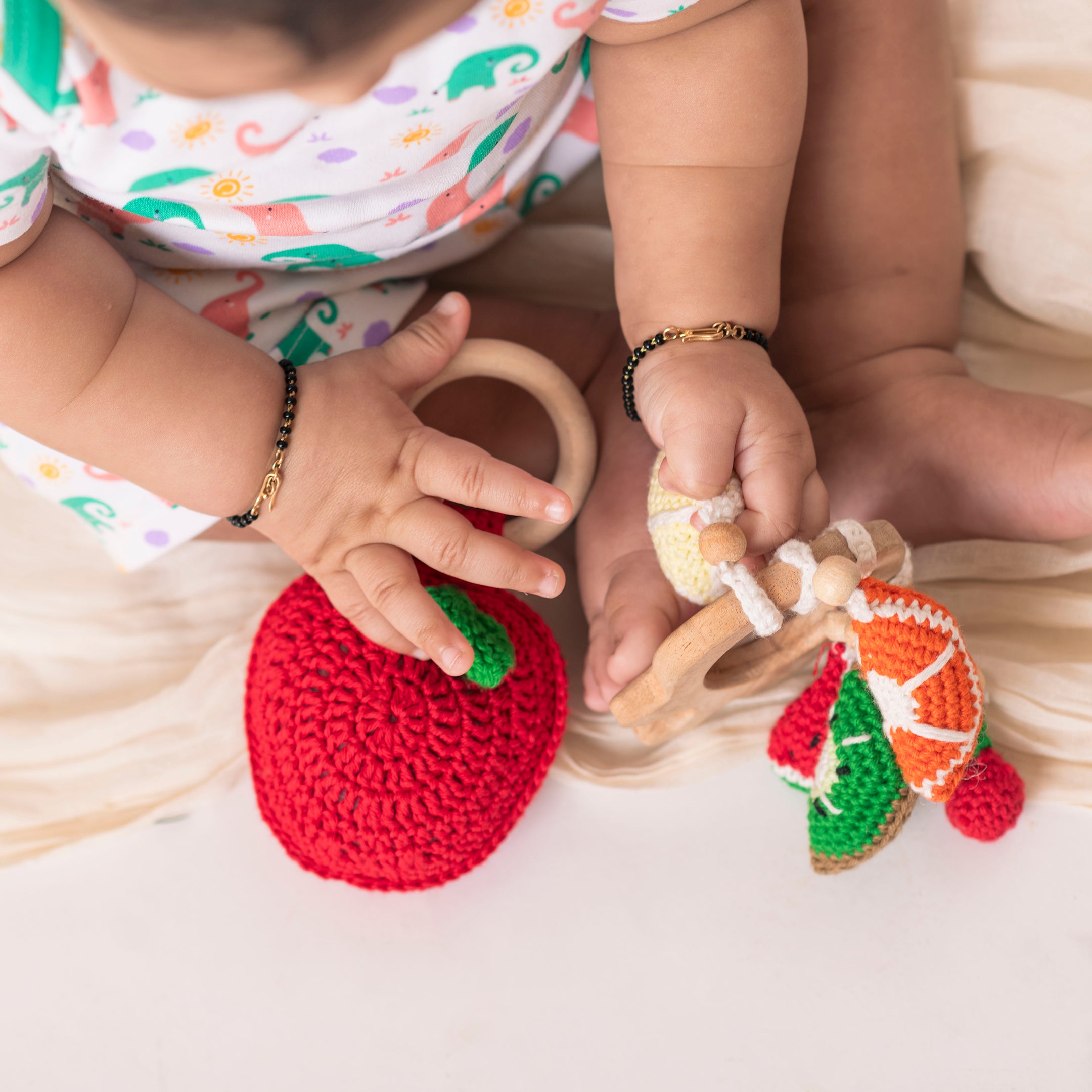 Fruit Teethers/Toy - Neem Wood