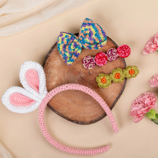 Whimsy Wonders - Crochet Bunny Hairband