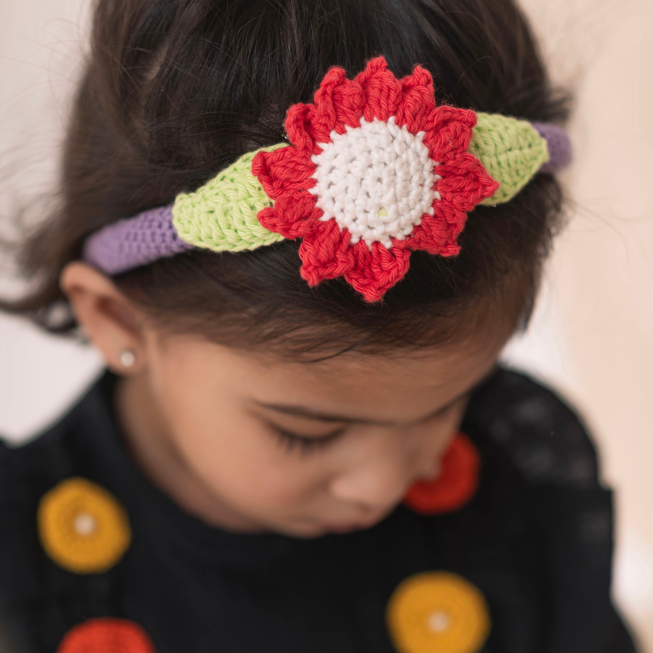 Shine Like No One Else - Crochet Sunflower Hairband