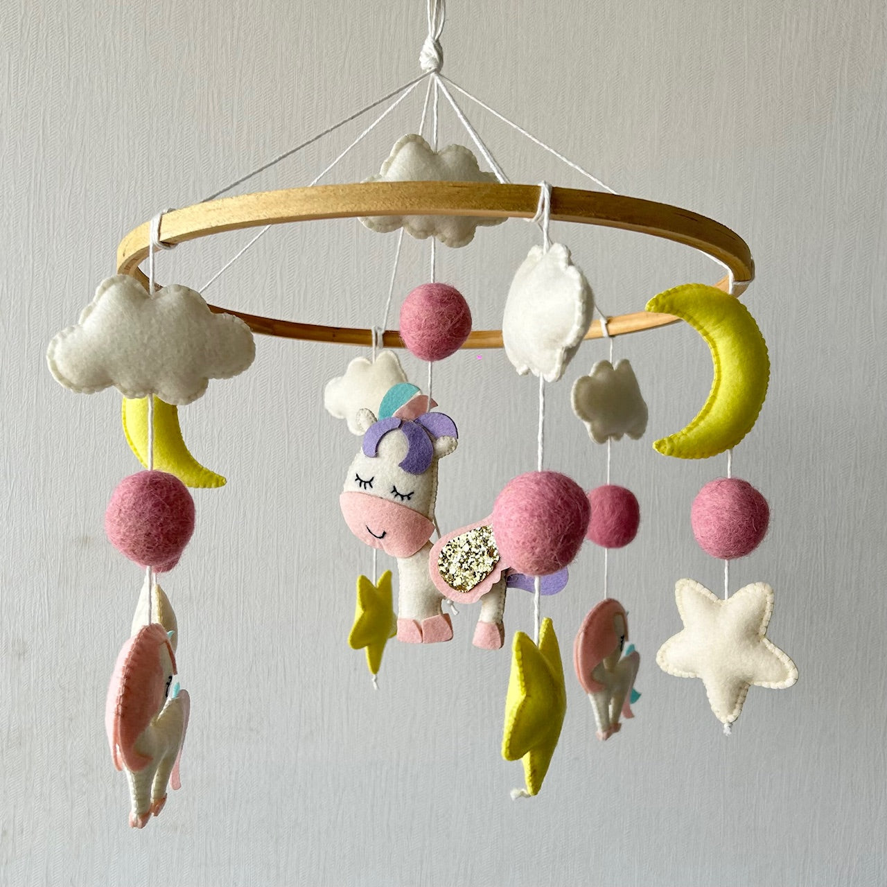 Dreamy Unicorn - Cot / Crib Mobile