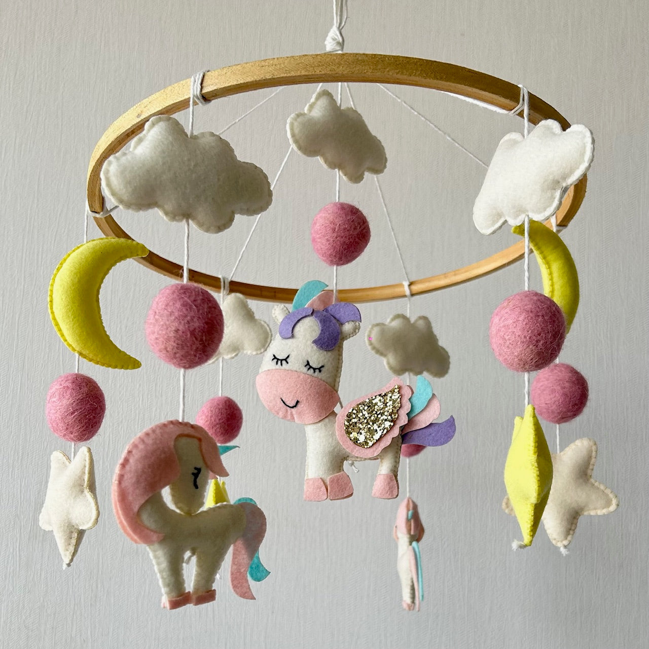 Dreamy Unicorn - Cot / Crib Mobile