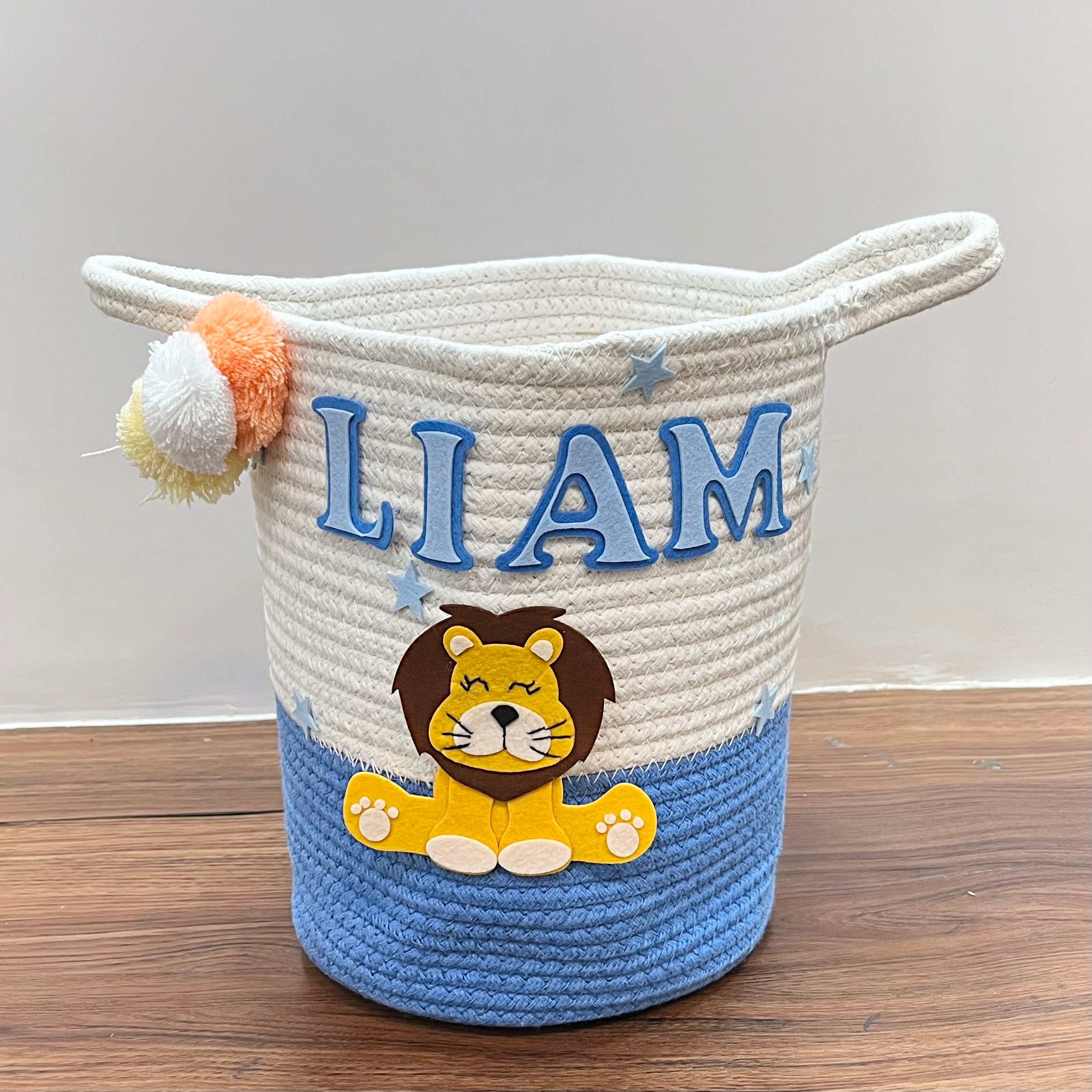 Cuddle Cub - Jute Cotton Storage Basket