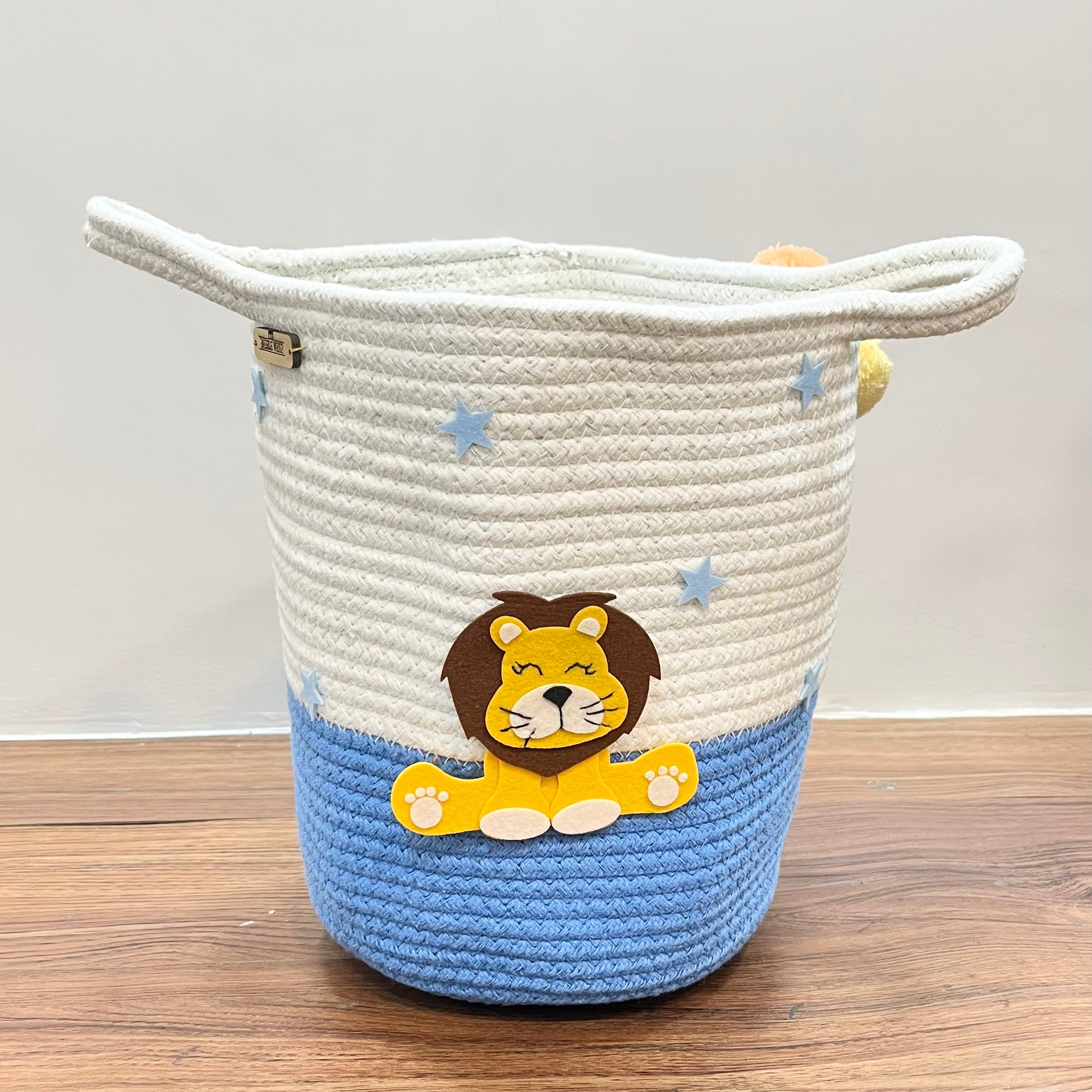 Cuddle Cub - Jute Cotton Storage Basket