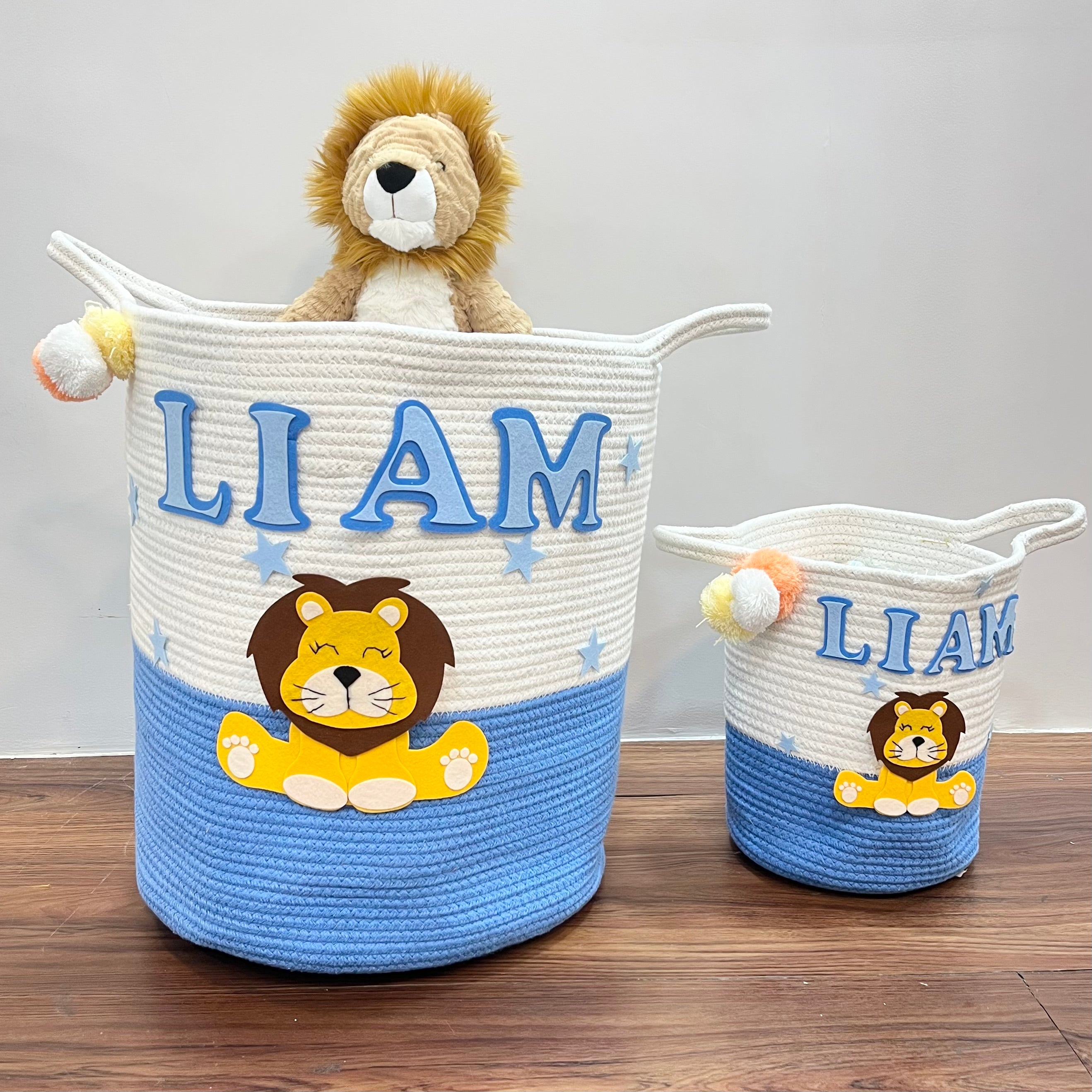 Cuddle Cub - Jute Cotton Storage Basket