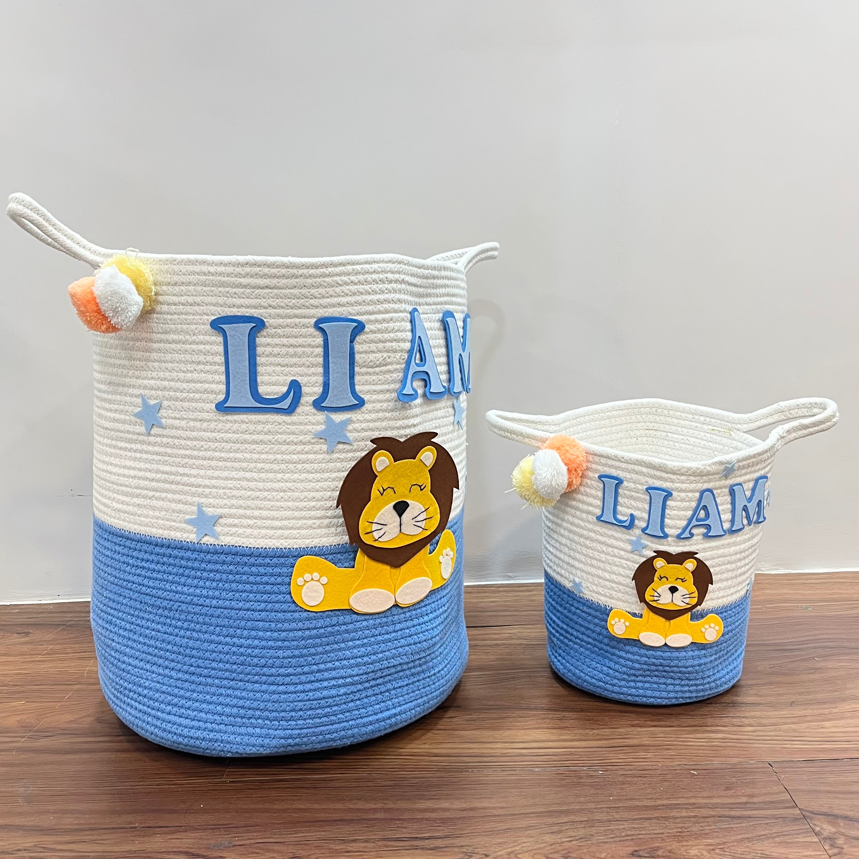 Cuddle Cub - Jute Cotton Storage Basket