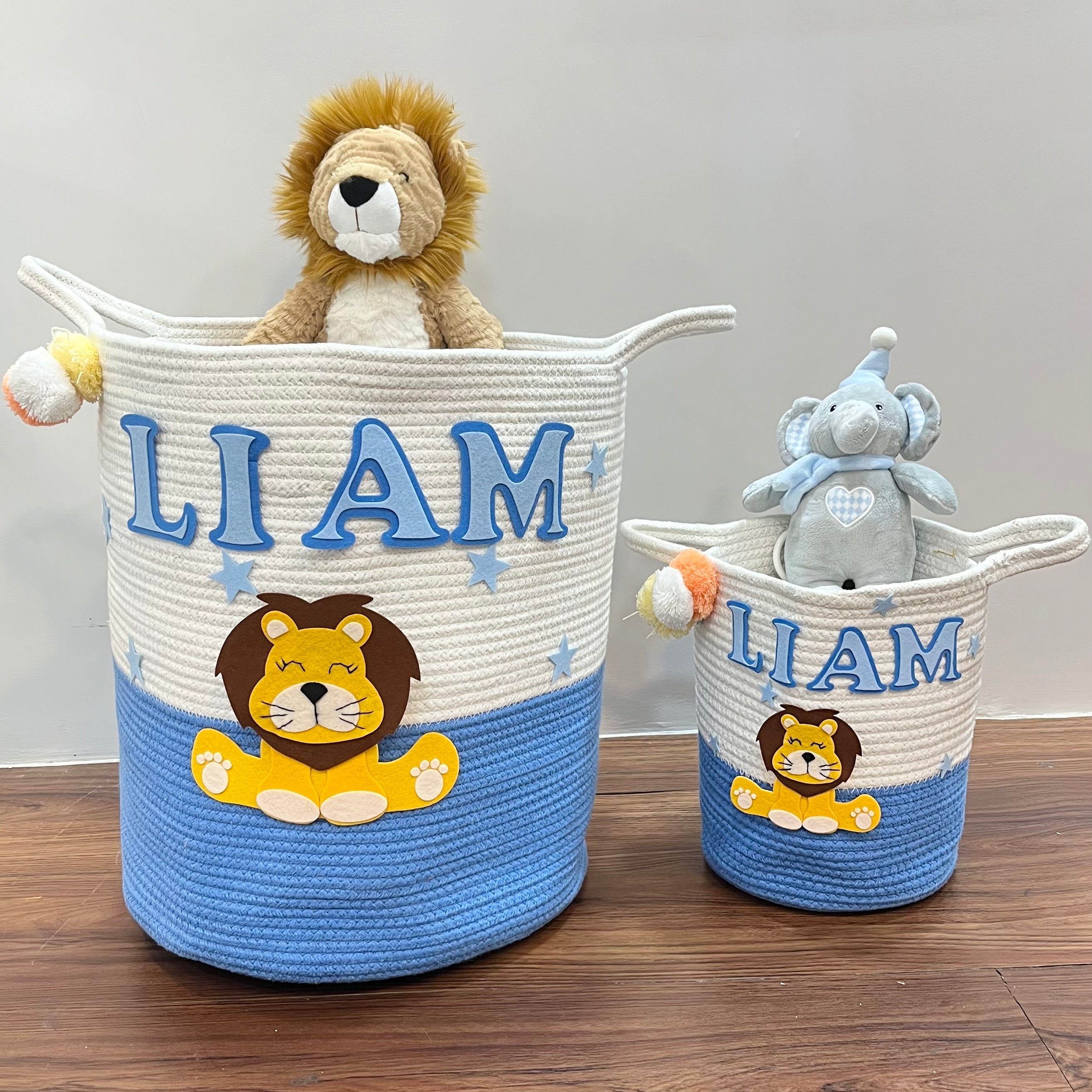 Cuddle Cub - Jute Cotton Storage Basket