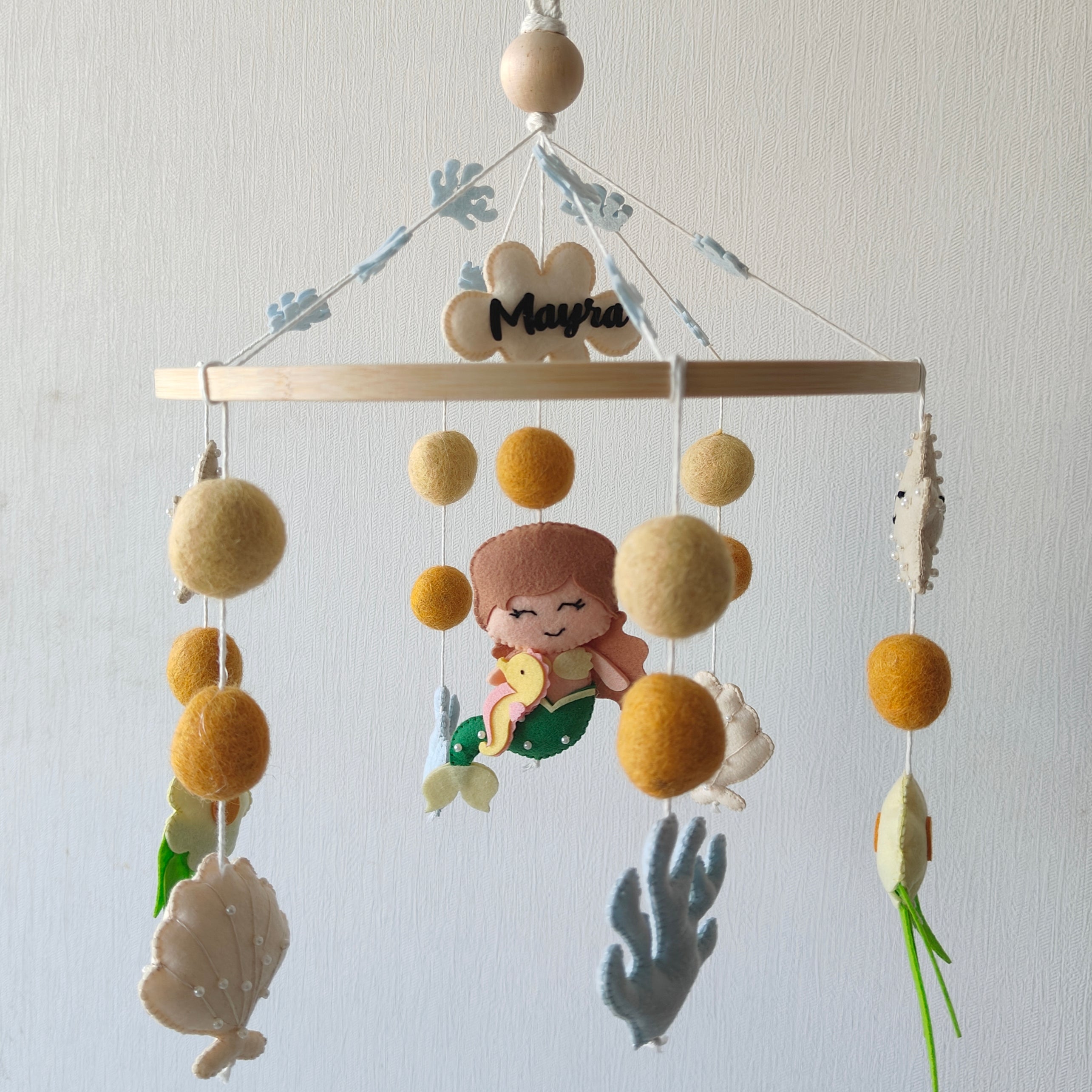 Coral Reef Floral - Cot / Crib Mobile