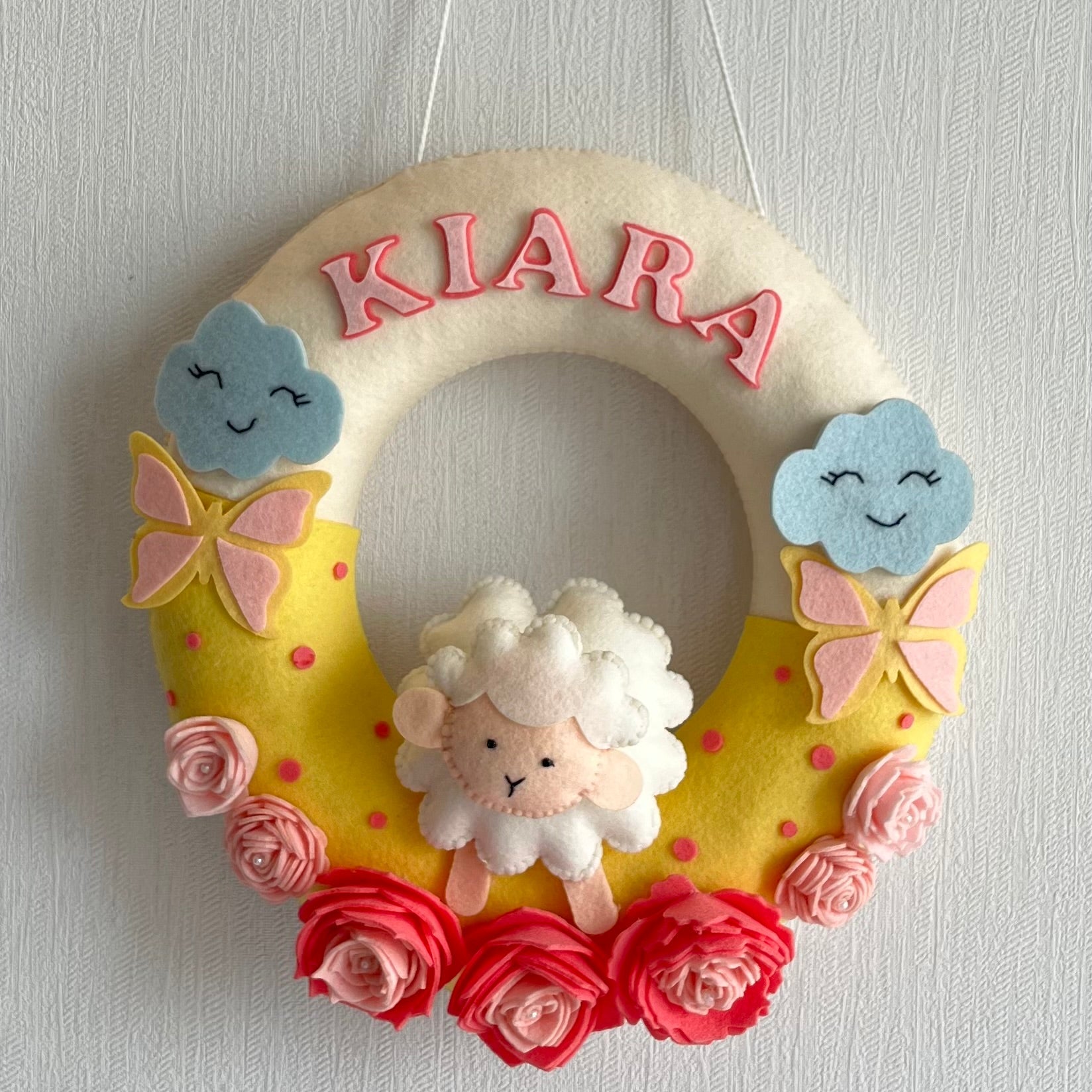 Daisy Sheep Name Hanging