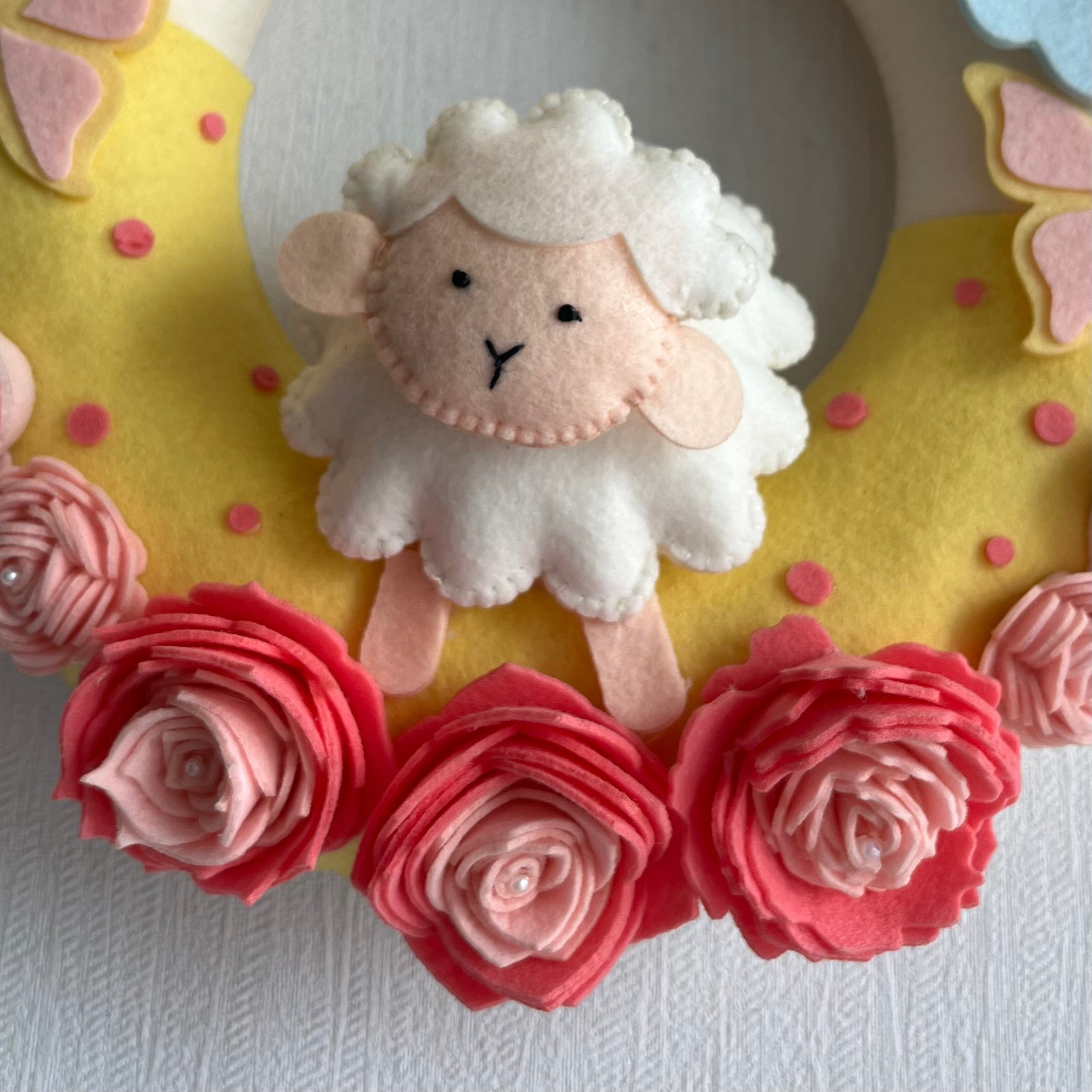 Daisy Sheep Name Hanging