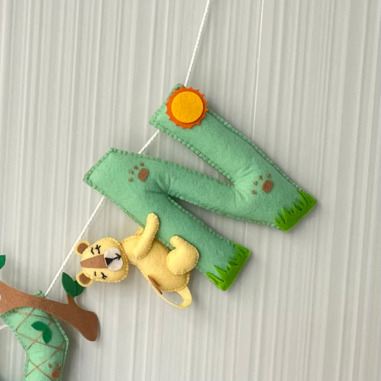 King of the Jungle Name Bunting/Garland
