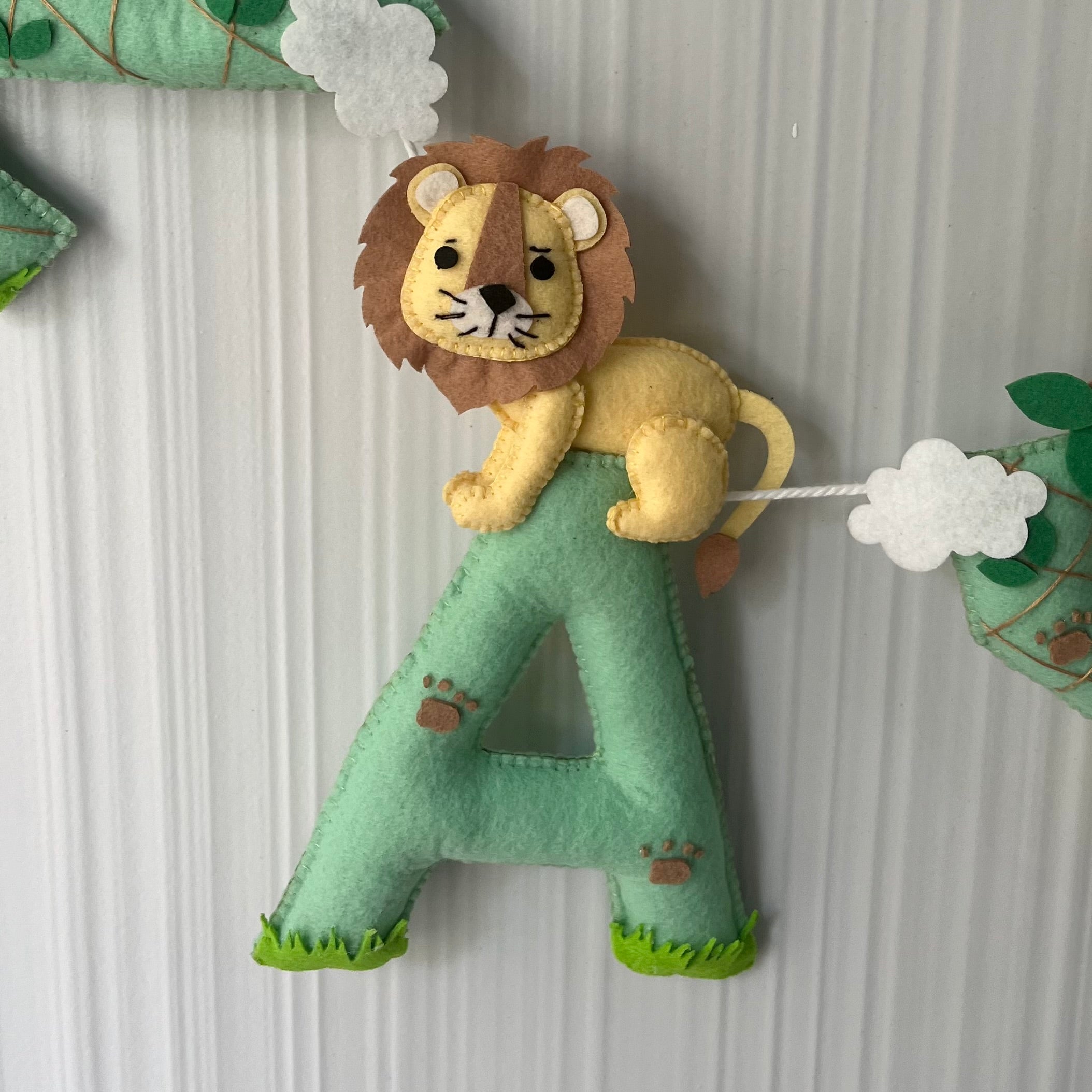 King of the Jungle Name Bunting/Garland