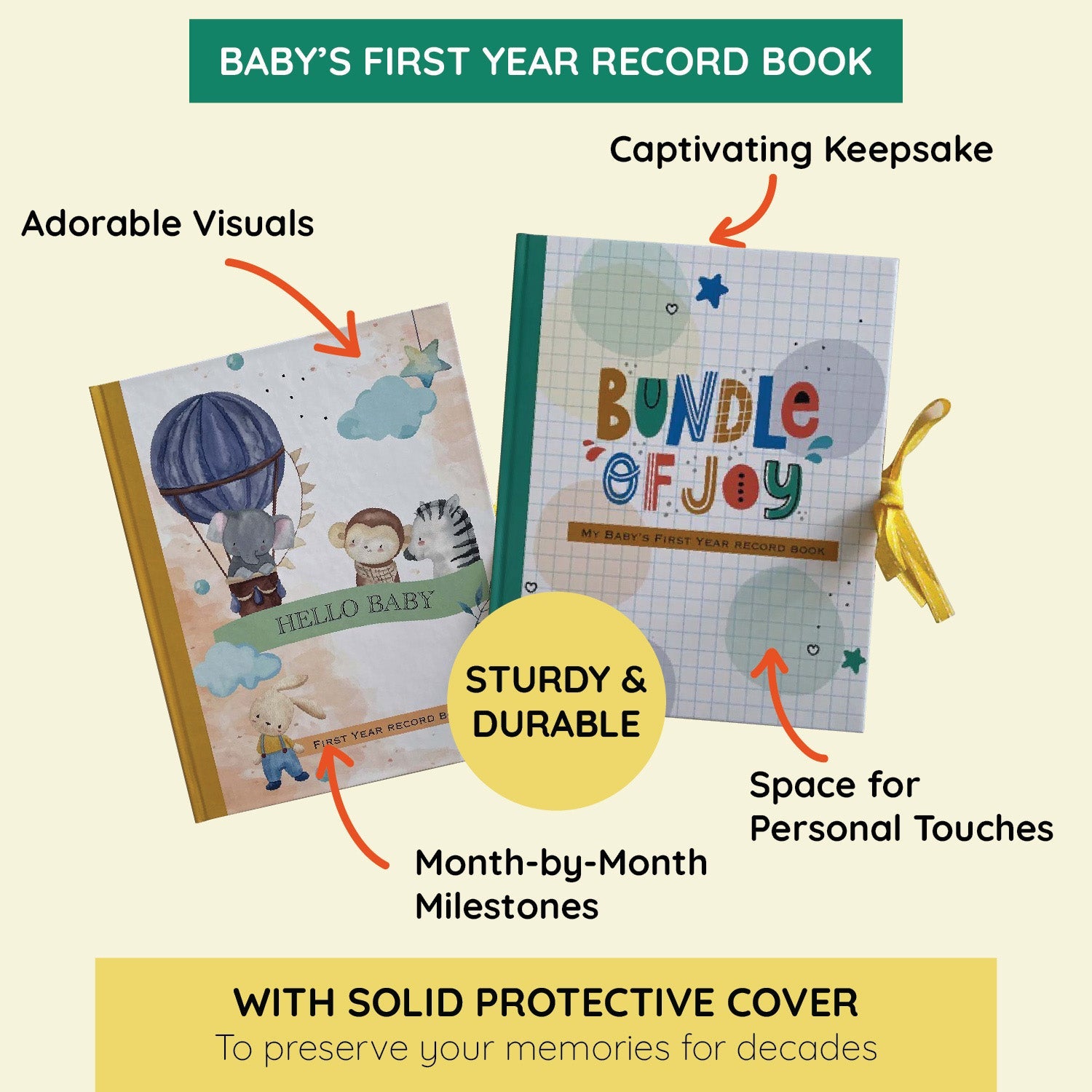 Baby First Year Record Book