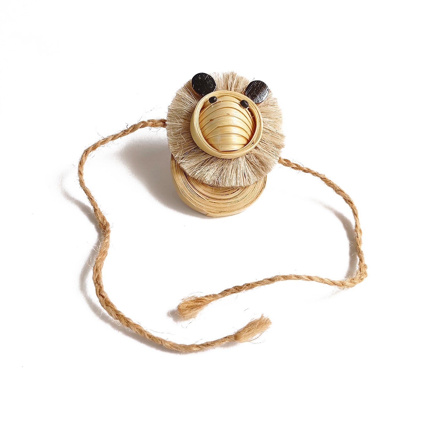 Lion Bamboo Rakhi - converts to a fridge magnet