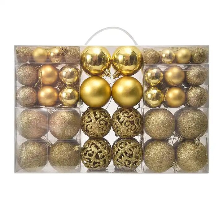 Bauble Kit- Gold - 100 pcs