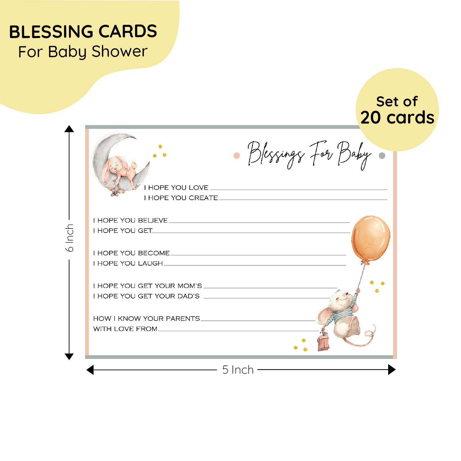 Blessing for Baby Shower