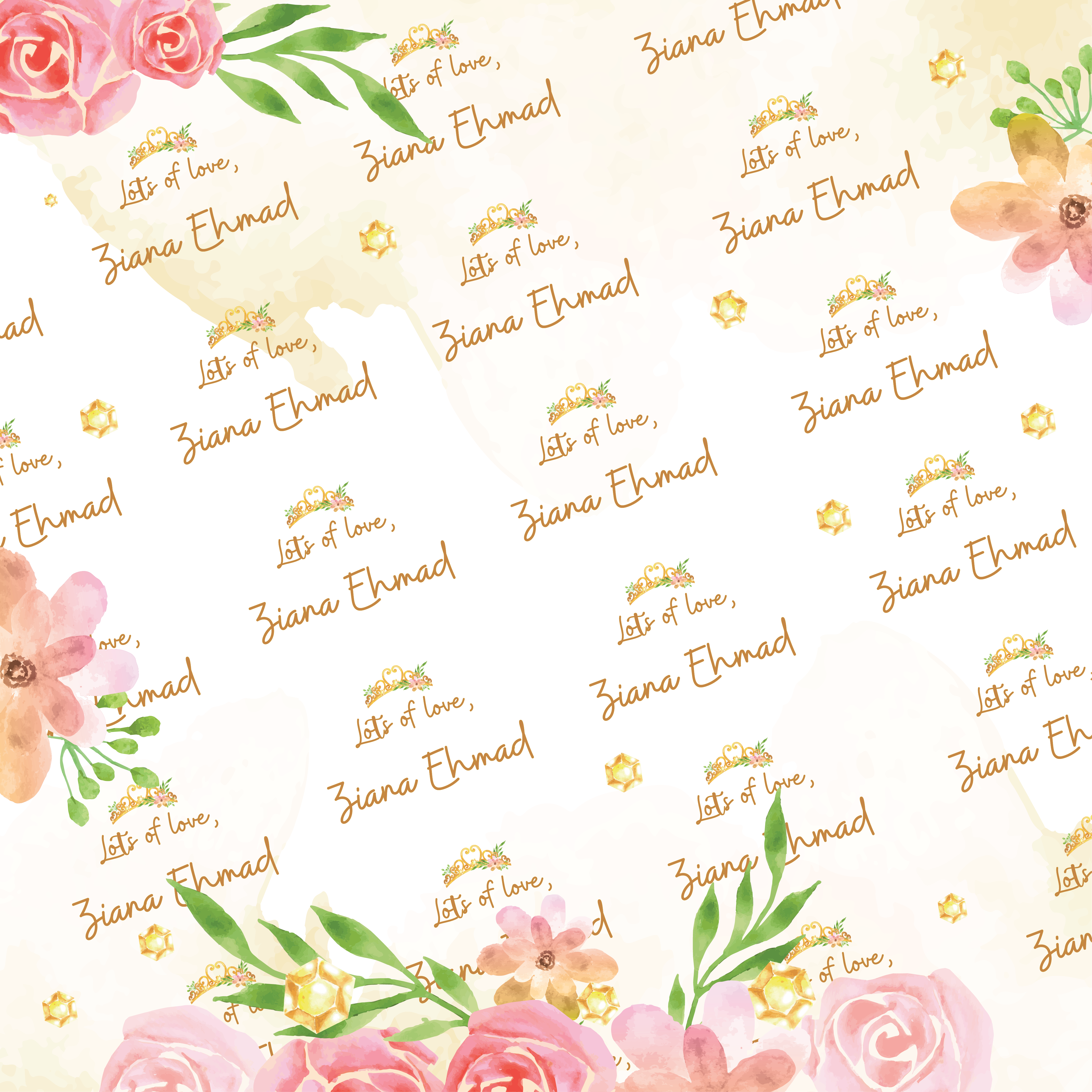 Gift Wrapping Paper -Blossom Beauty