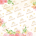 Personalised Gift Wrapping Paper -Blossom Beauty