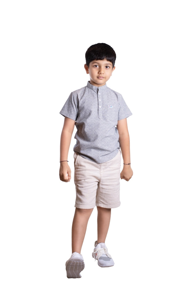 Boys Aqua Shirt