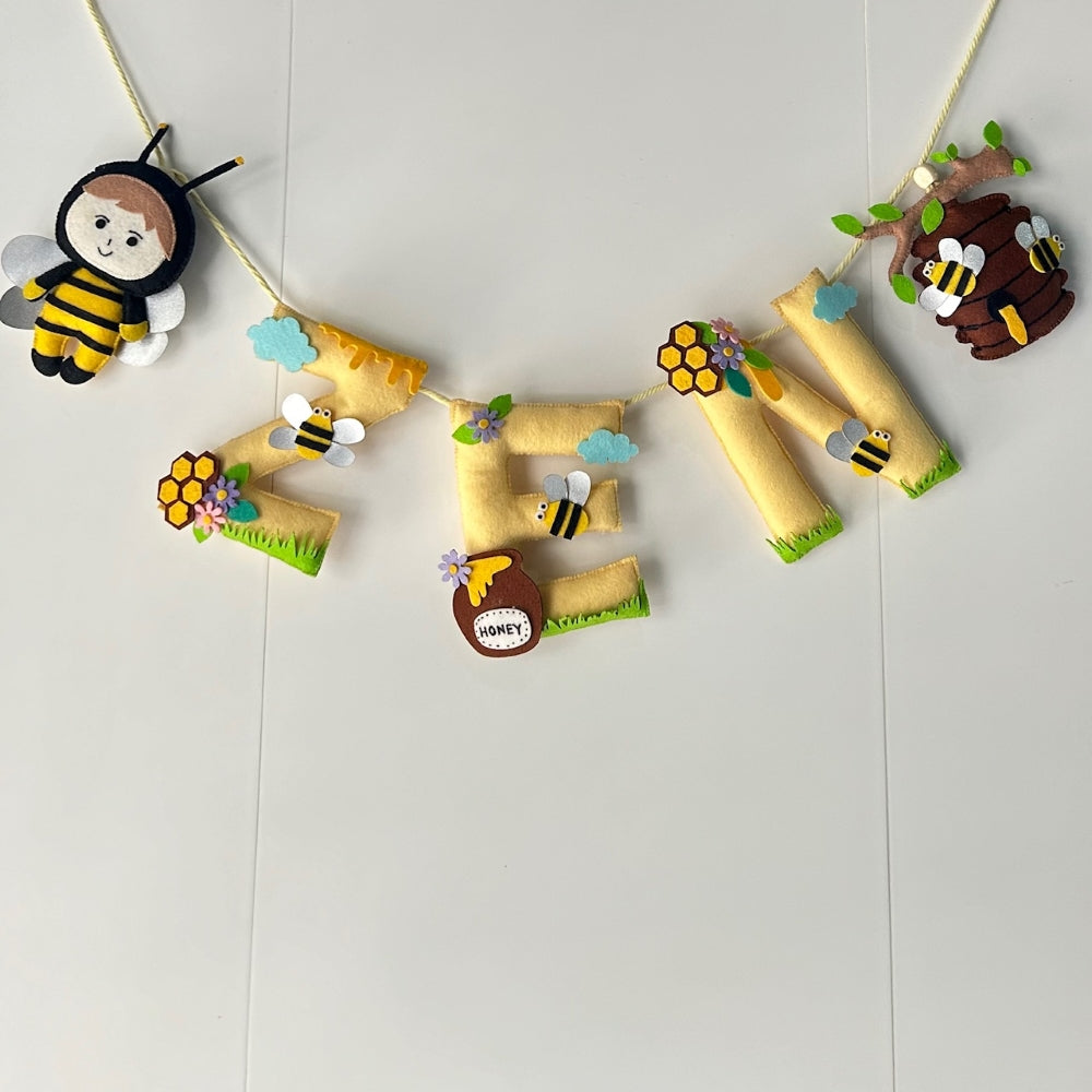 Bumble Bee Name Bunting/Garland