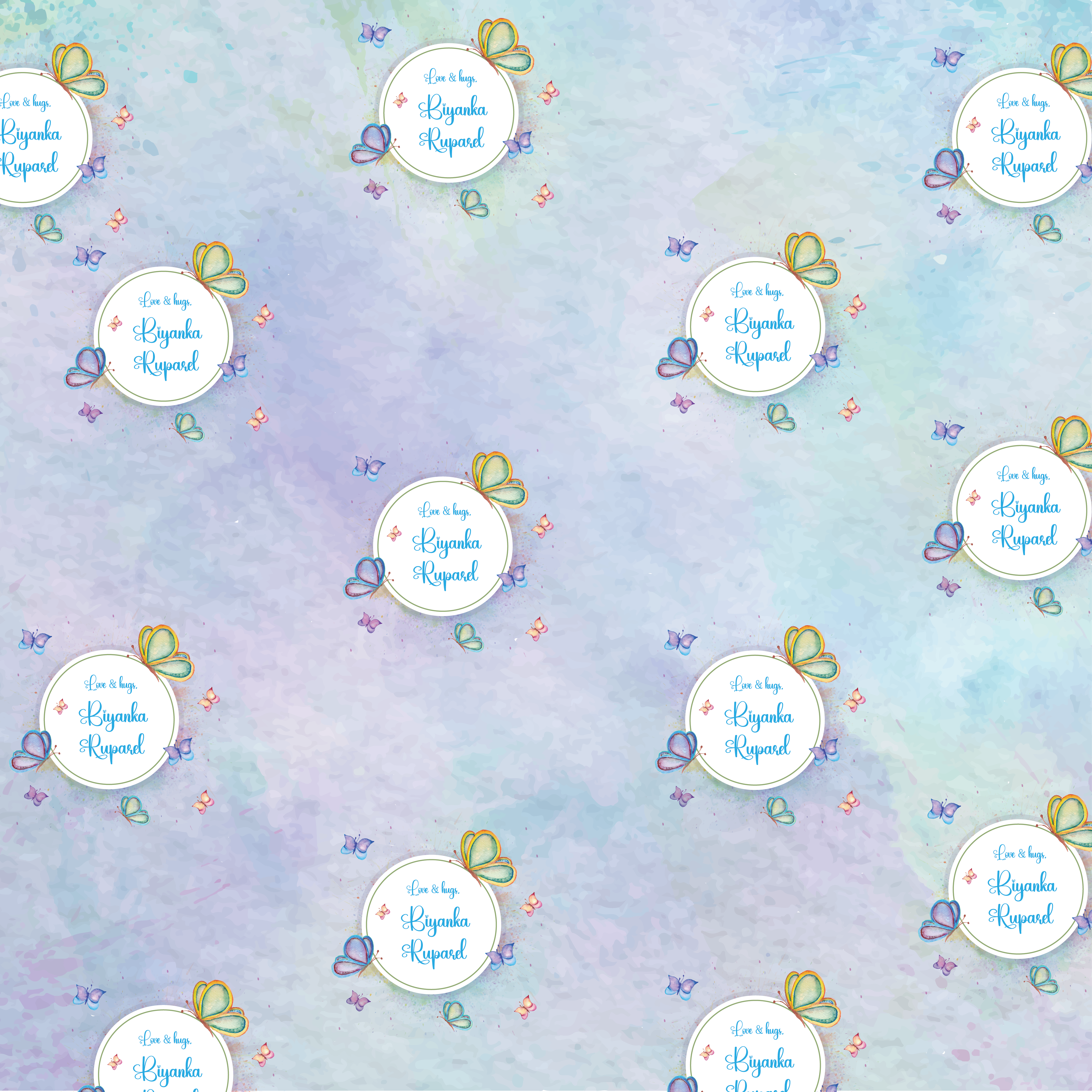 Gift Wrapping Paper -Butterfly Wings