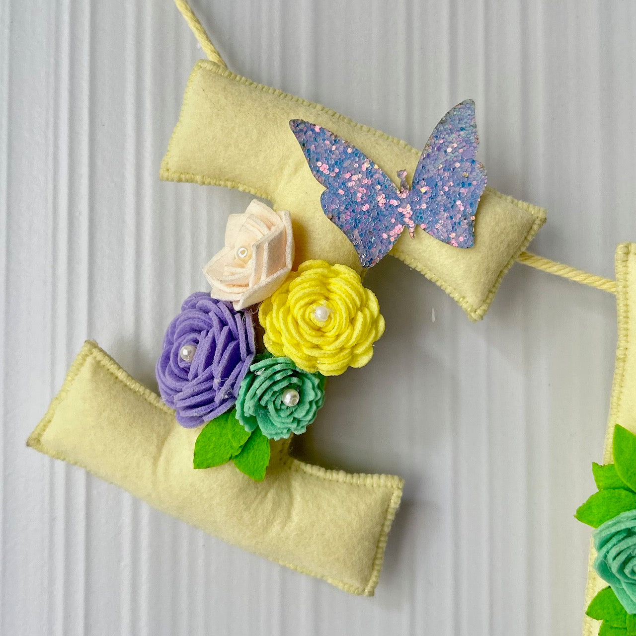 Butterfly Garden Name Bunting/Garland