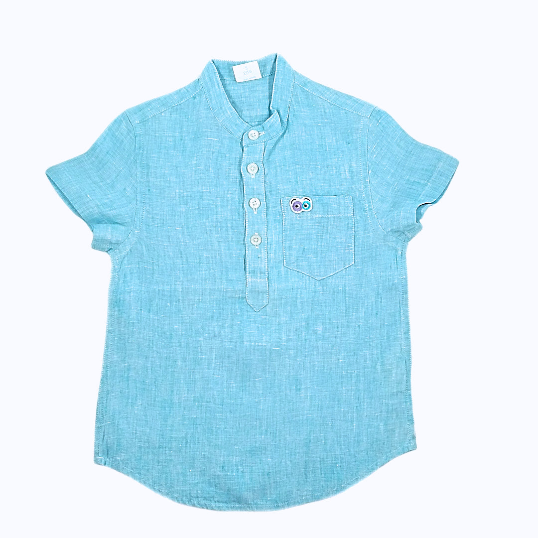 Boy's jujupes Blue linen