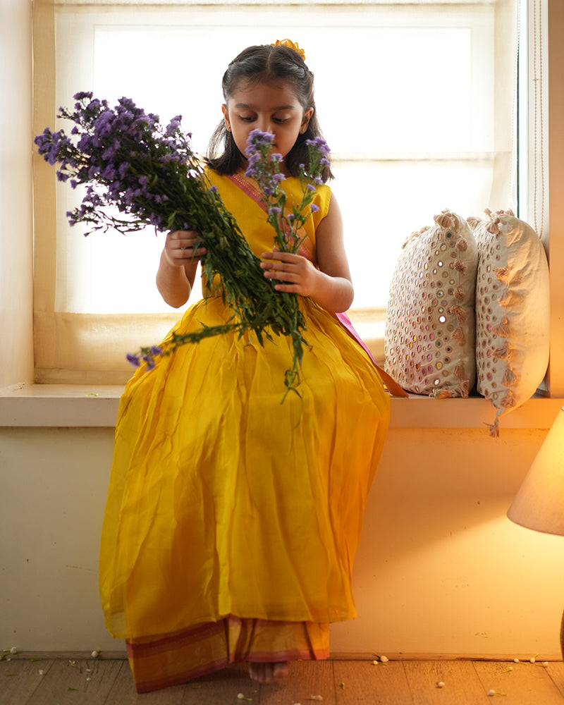 BASANT yellow lehenga choli