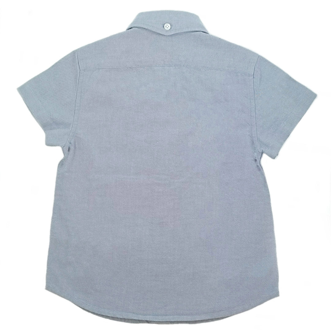 Boys ash grey cotton