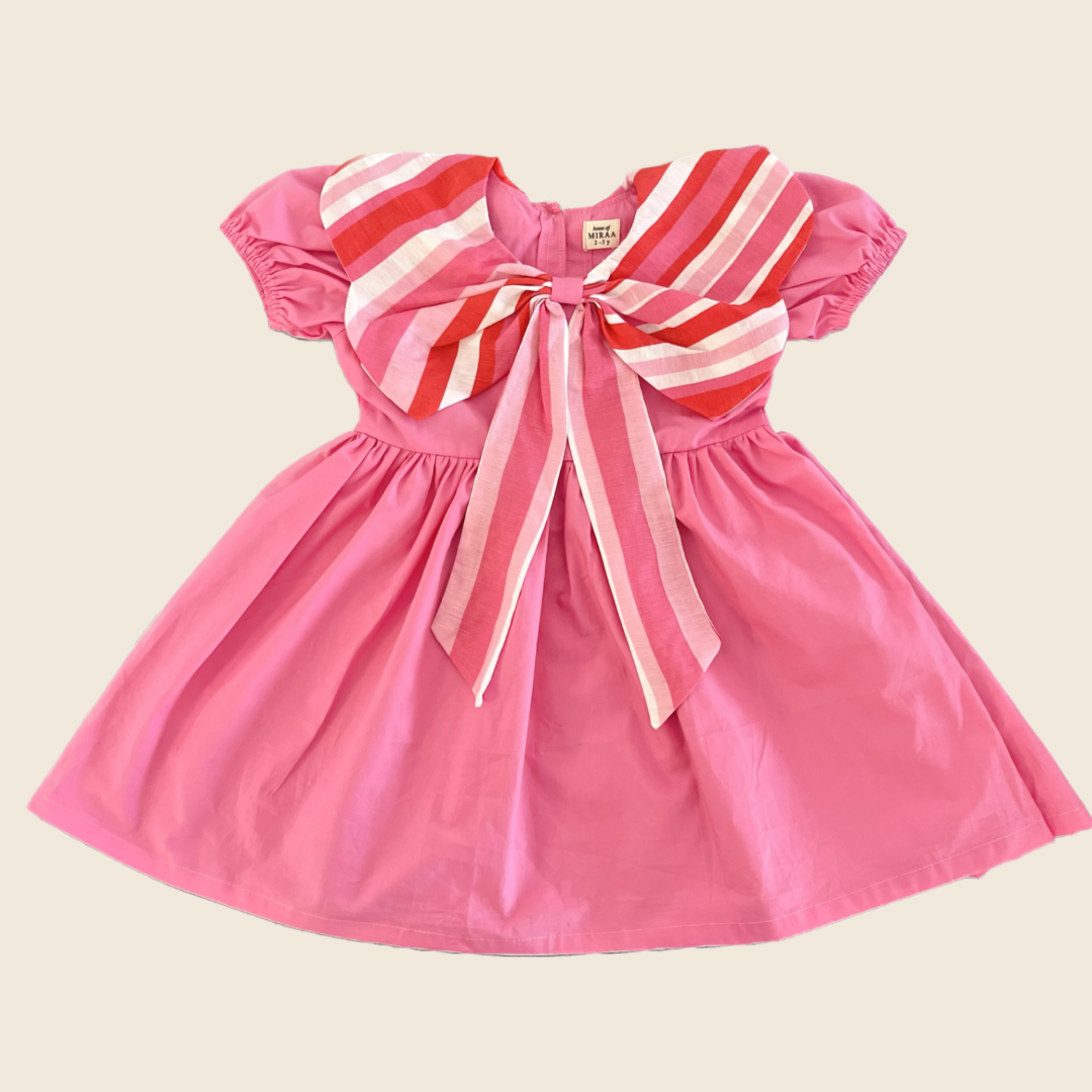 Candy Cane Bow Dress