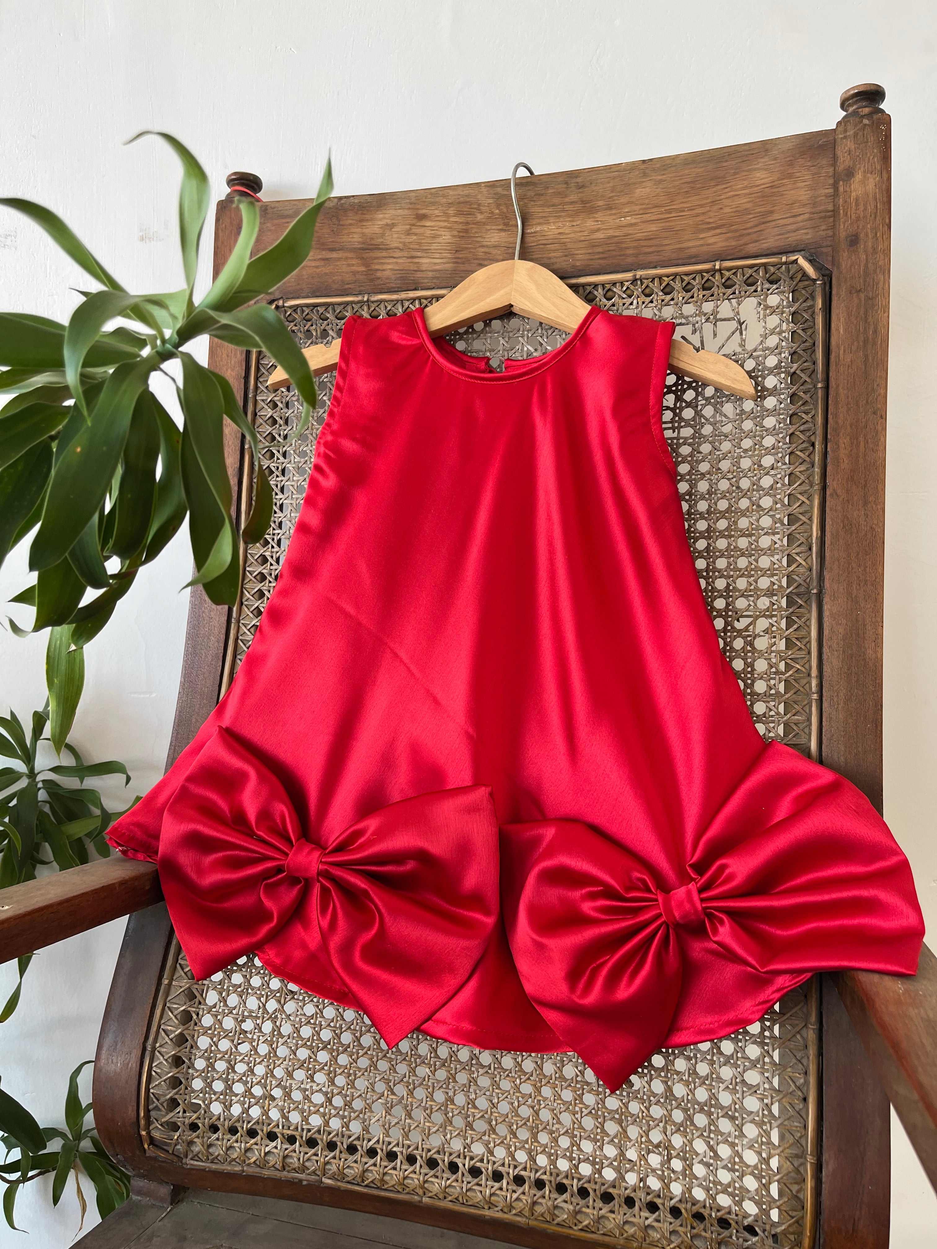 Big Red Bow - Dress