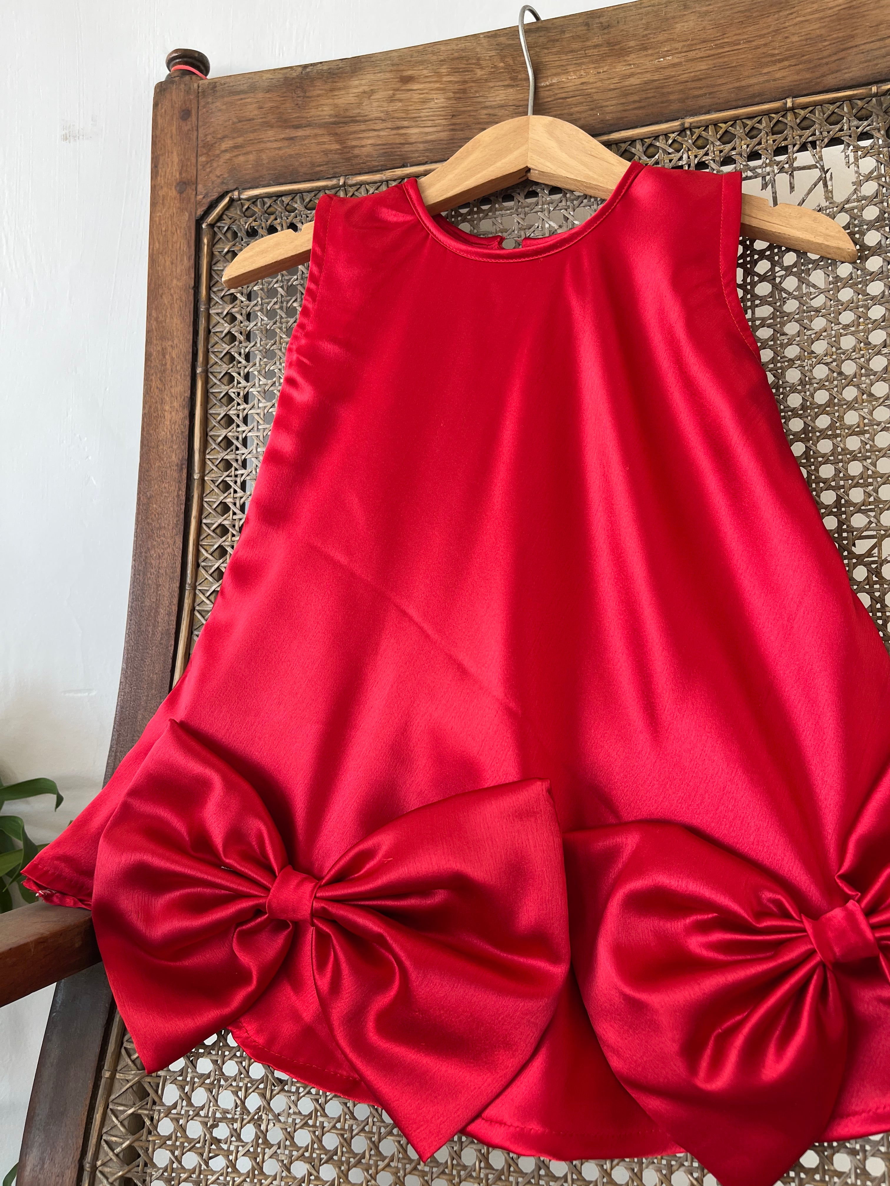 Big Red Bow - Dress