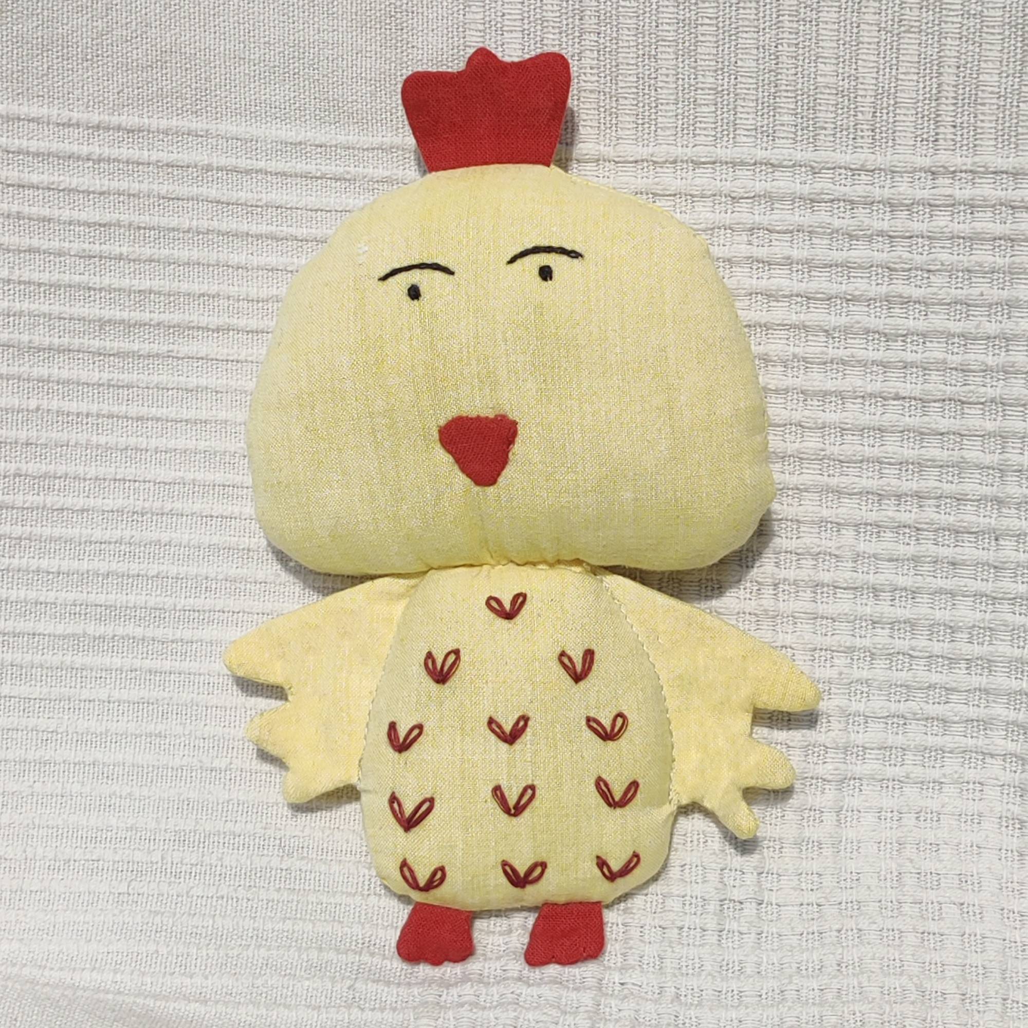 Chicken Fabric Toy