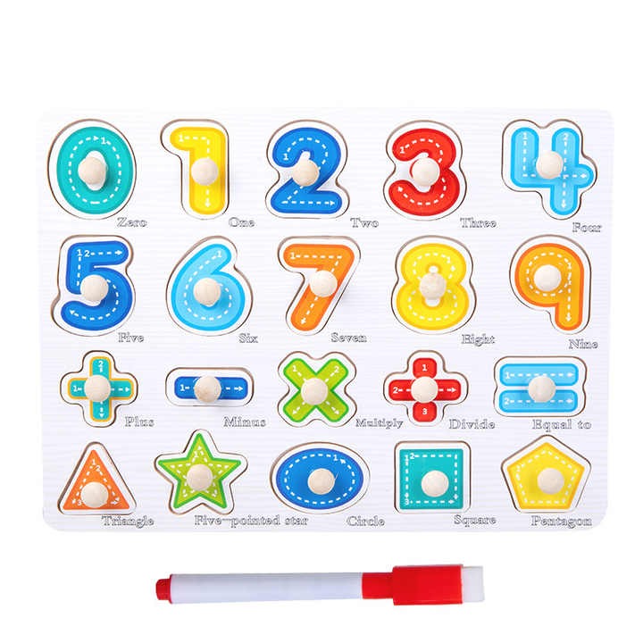 Early Learning Knob Puzzle