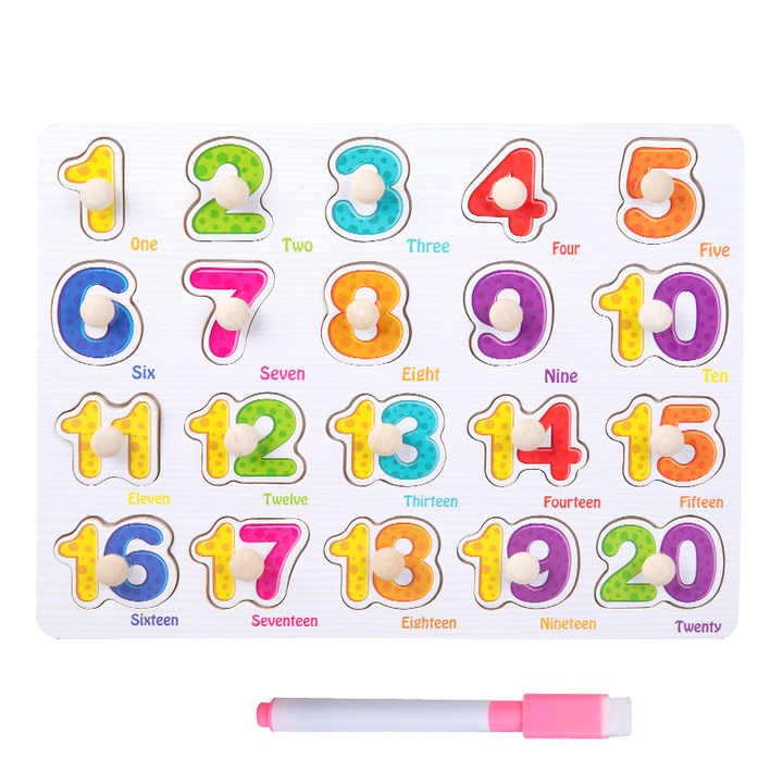 Early Learning Knob Puzzle