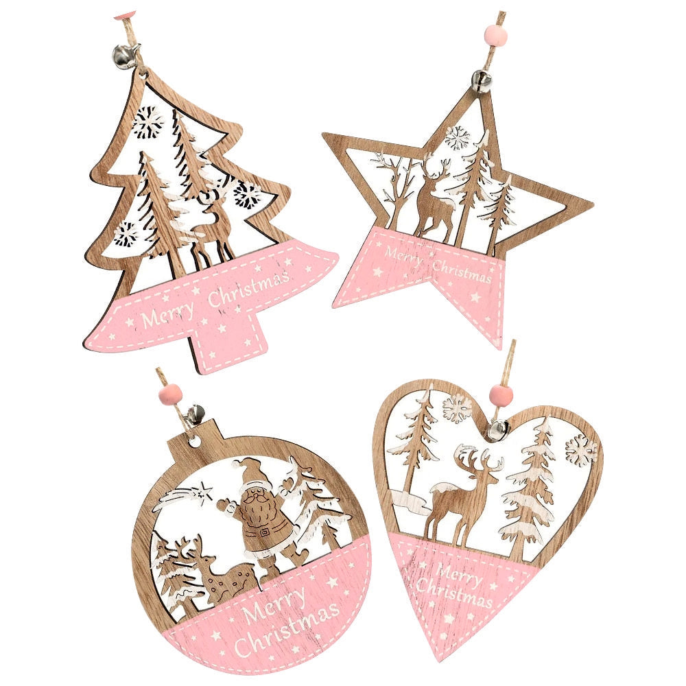 Cotton Candy Ornaments- Set of 4