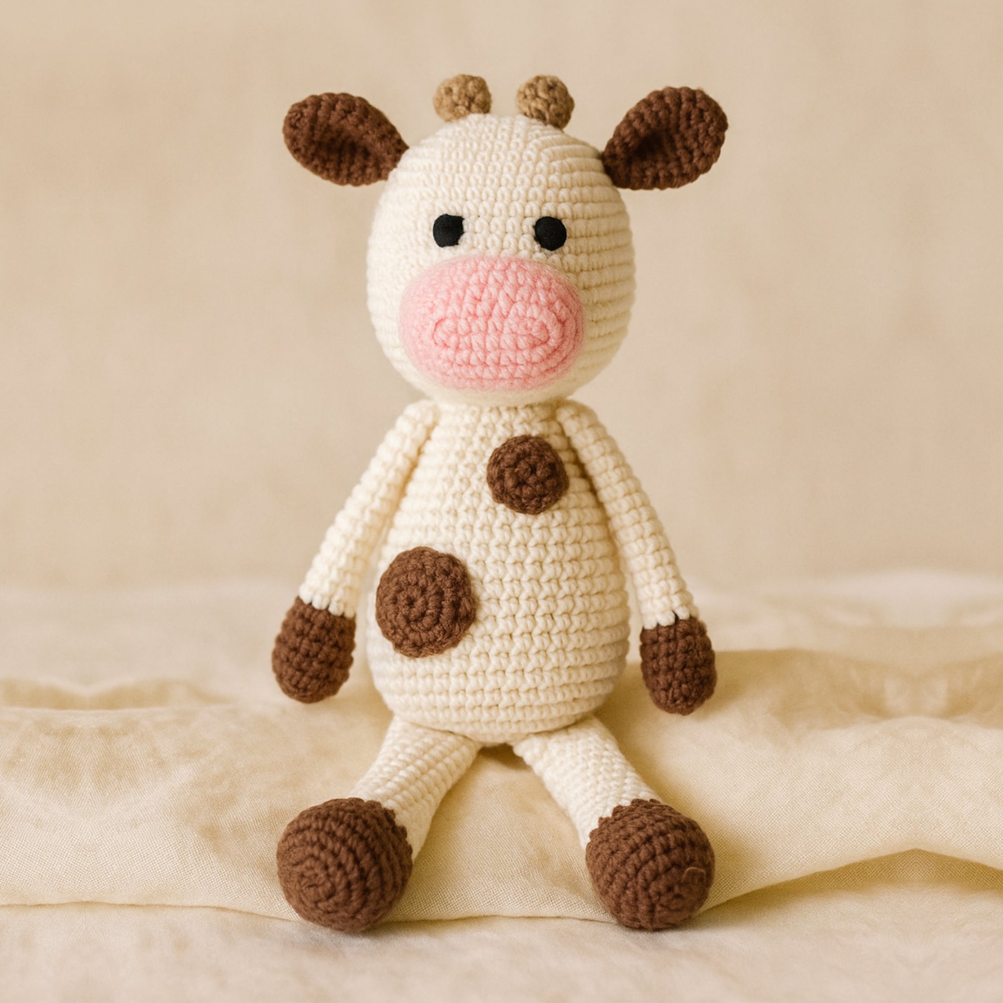 Cow Crochet Toy