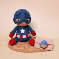 Captain America Rakhi Set - For Boys