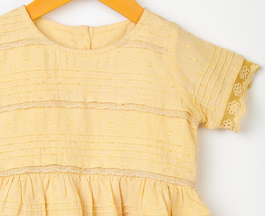 Vintage Little Dress - Yellow