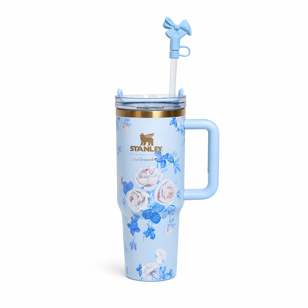 Limited Edition Stanley x LoveShackFancy – Bluebell Porcelain Bloom – 40oz