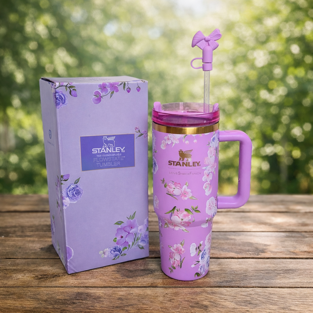 Limited Edition Stanley x LoveShackFancy – Orchid Garden Dream – 40oz
